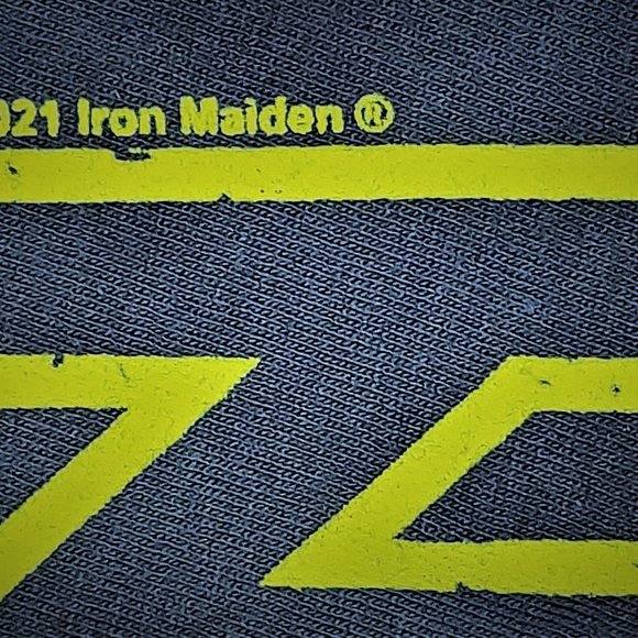 Iron Maiden Killers Tour 81 Tie Dye metal rock Official T-Shirt M runs big NWT - Picture 5 of 5